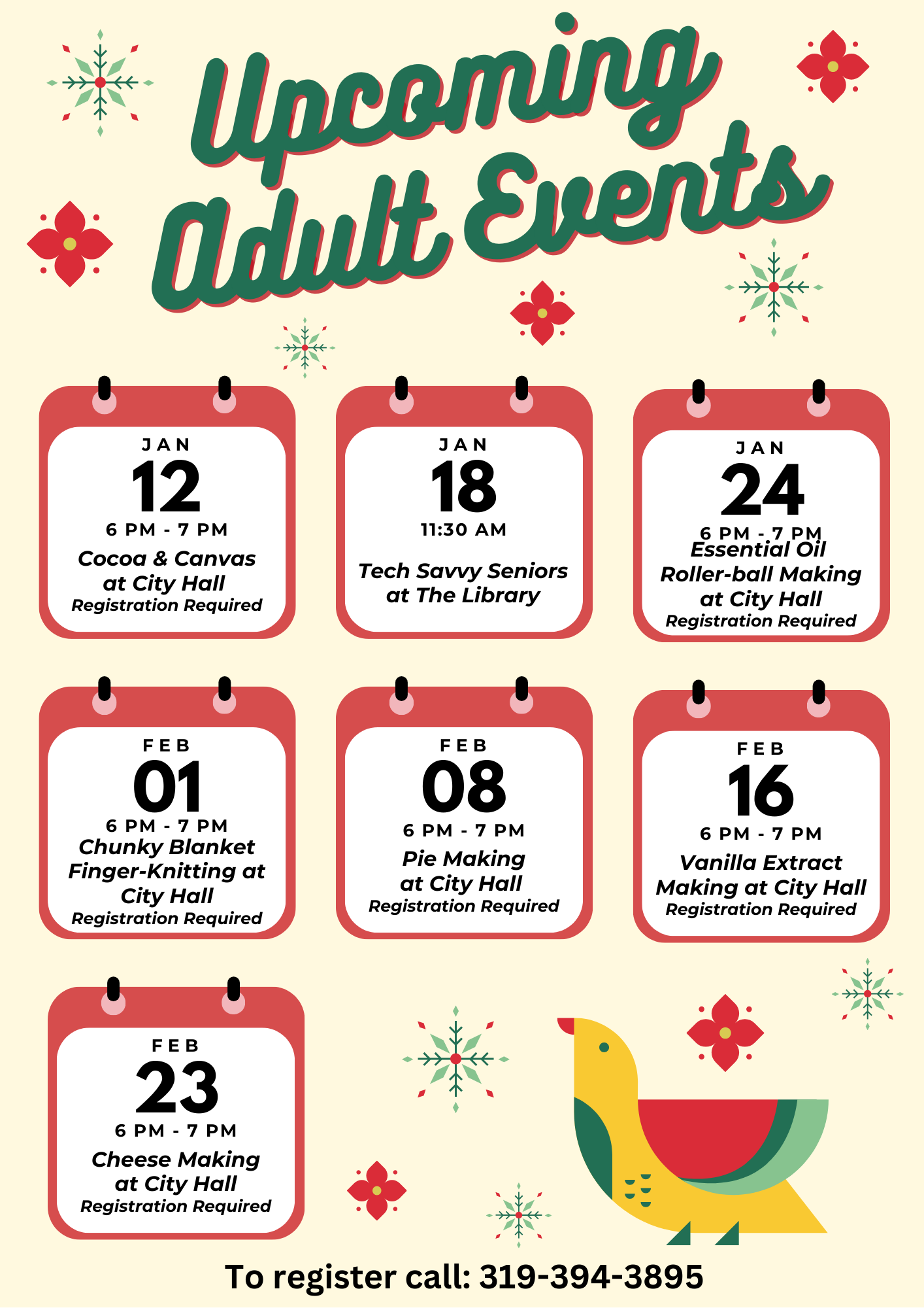 Programs Mediapolis Public Library